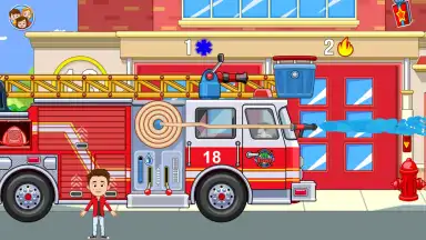 Captura de tela de My Town : Firestation Free 6