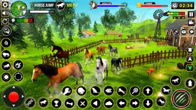Captura de tela de Wild Horse Family Simulator 3