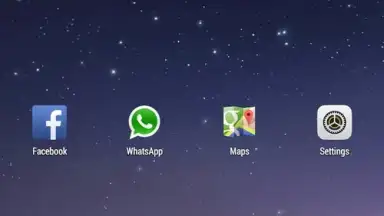 Captura de tela de APUS Launcher 4