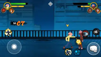 Captura de tela de Stickman Cursed: Phantom Fight 8