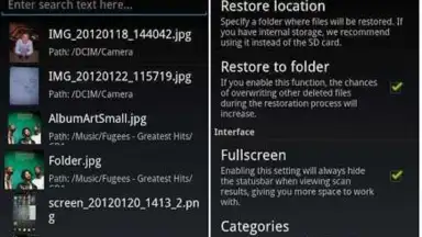 Captura de tela de Recover Formatted SD Card 2