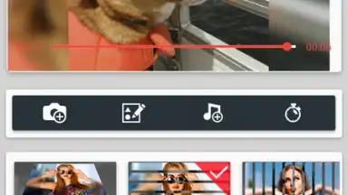 Captura de tela de video maker with music and photo (slideshow maker) 8