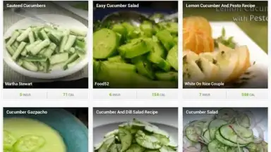 Captura de tela de Recipes & Nutrition 7