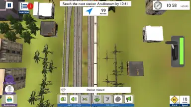 Captura de tela de Indian Train Simulator 7