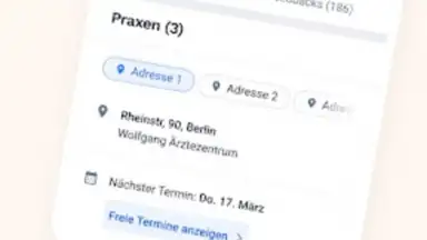 Captura de tela de jameda: Ärzte finden & buchen 5