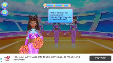 Captura de tela de Cheerleader Superstar 7