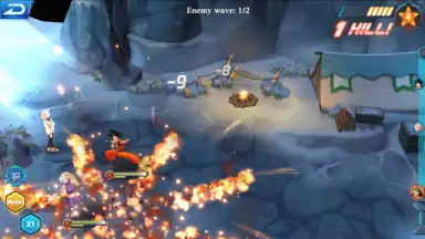 Captura de tela de Dimension War 7