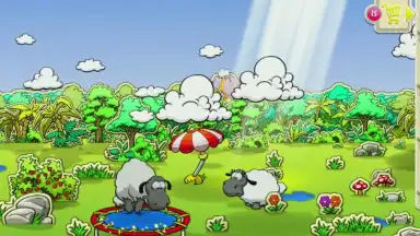 Captura de tela de Clouds and Sheep 2