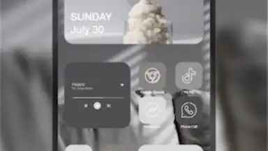 Captura de tela de Themes, Widgets & Icon changer 4