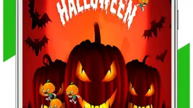 Captura de tela de Halloween live wallpaper 2018 4