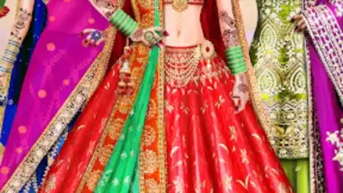Captura de tela de Indian Wedding Dress up games 6