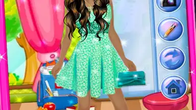 Captura de tela de Princess School Dressup 1