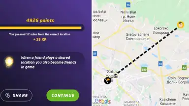 Captura de tela de GeoGuessr 14