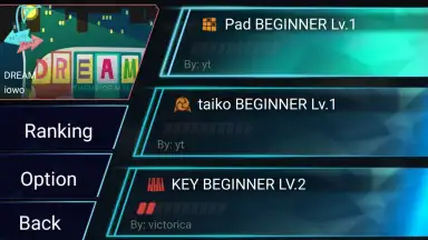 Captura de tela de Malody 1