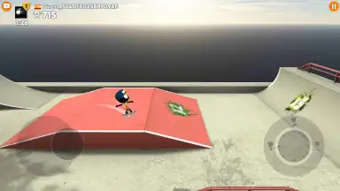 Captura de tela de Stickman Skate Battle 2