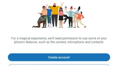 Captura de tela de Skype Lite 17
