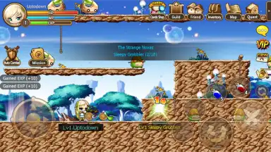 Captura de tela de Pocket MapleStory 1