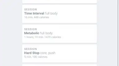 Captura de tela de 8fit 3