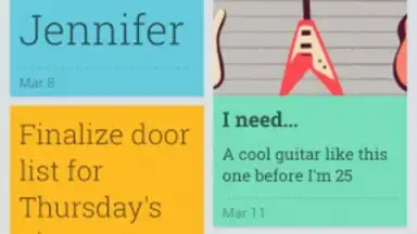 Captura de tela de Google Keep 6