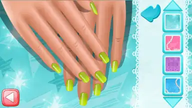 Captura de tela de Celebrity Nail Salon 5
