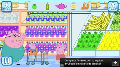 Captura de tela de Peppa in the Supermarket 3