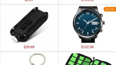 Captura de tela de GearBest 6