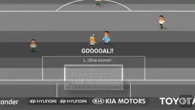 Captura de tela de World Soccer Champs 3
