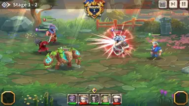 Captura de tela de With Heroes 3