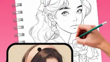 Captura de tela de AR Drawing: TraceCam & Draw 3