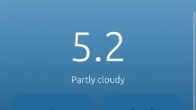 Captura de tela de WeatherApp 1