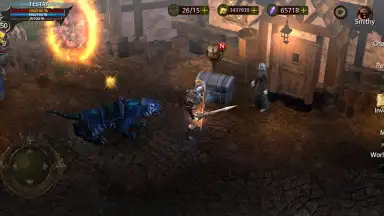 Captura de tela de Blood Warrior 1