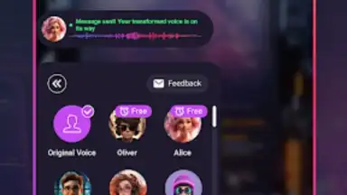 Captura de tela de ABox Voice Changer-Real Time 2