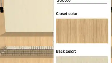 Captura de tela de Closet Sketcher 3D 5