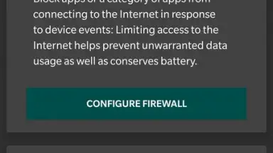 Captura de tela de Rethink: DNS + Firewall 4