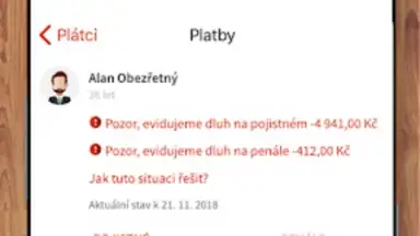 Captura de tela de Moje VZP 4