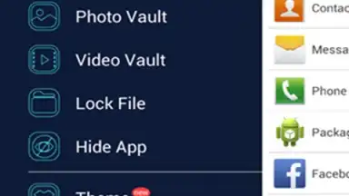 Captura de tela de Super App Lock 3