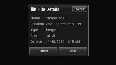 Captura de tela de Dumpster - Recycle Bin 6