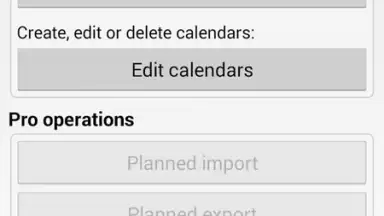 Captura de tela de iCal Import/Export 2.4 8