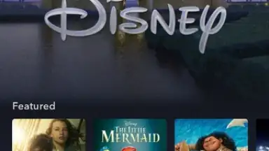 Captura de tela de Disney+ 3