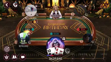 Captura de tela de Zynga Poker 1