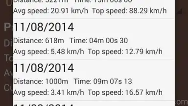 Captura de tela de Jogging Tracker 2
