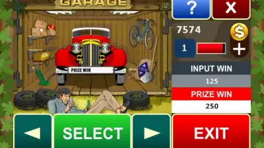 Captura de tela de Garage slot machine 3