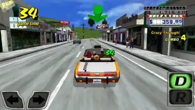 Captura de tela de Crazy Taxi Classic 2