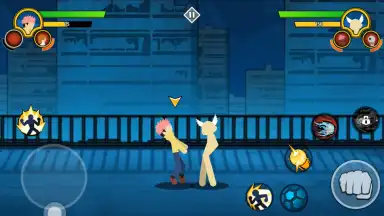 Captura de tela de Stickman Cursed: Phantom Fight 7