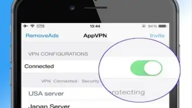 Captura de tela de AppVPN 2