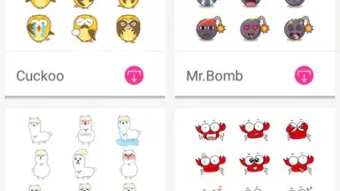 Captura de tela de Tap Emoji Keyboard 7