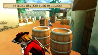 Captura de tela de Western Fps Cowboy Sniper Town 4