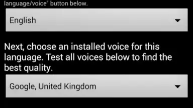 Captura de tela de Voice Aloud Reader 5