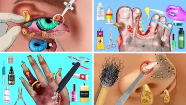 Captura de tela de ASMR Doctor: Hospital Games 2