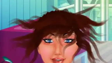 Captura de tela de Hair Salon for Girls 2